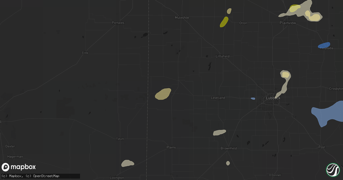 Hail map in Morton, TX on September 19, 2026