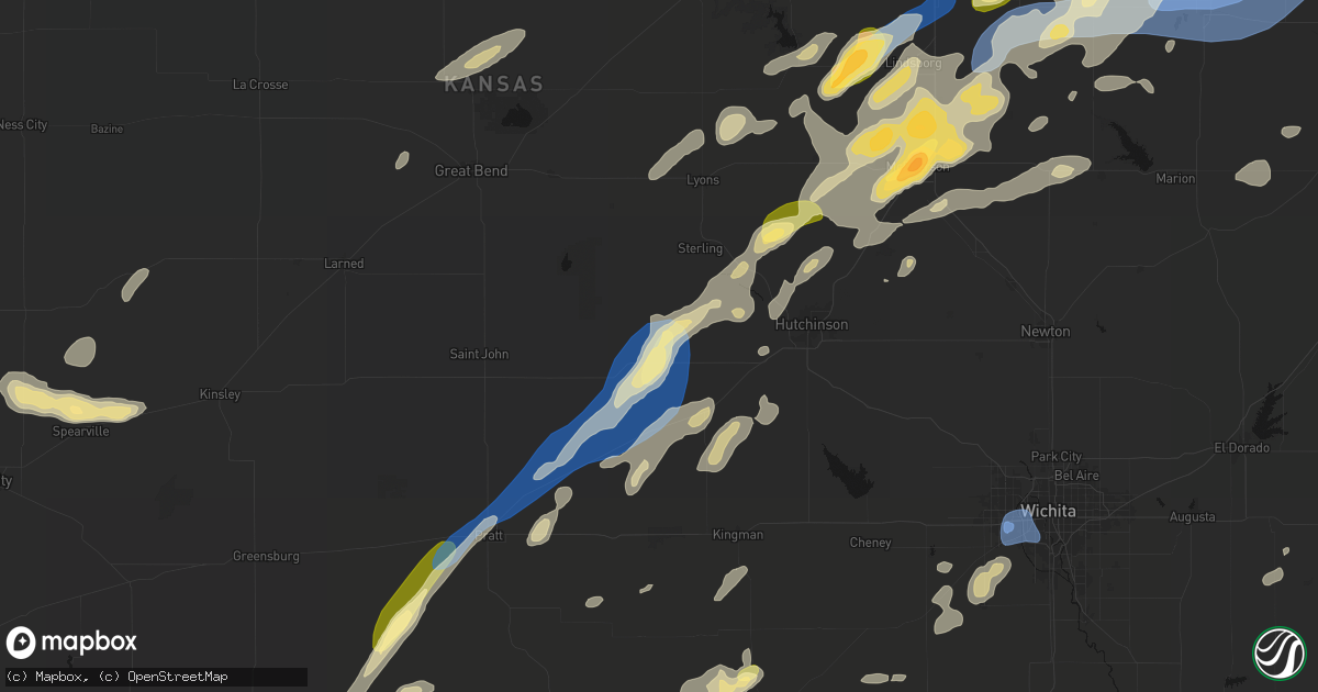 Hail map in Plevna, KS on September 19, 2026