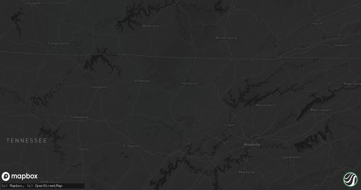Hail map in Robbins, TN on September 19, 2026
