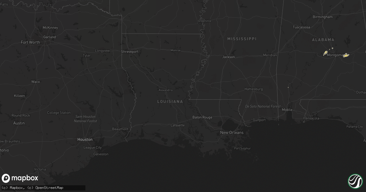 Hail map in Florida on September 20, 2011