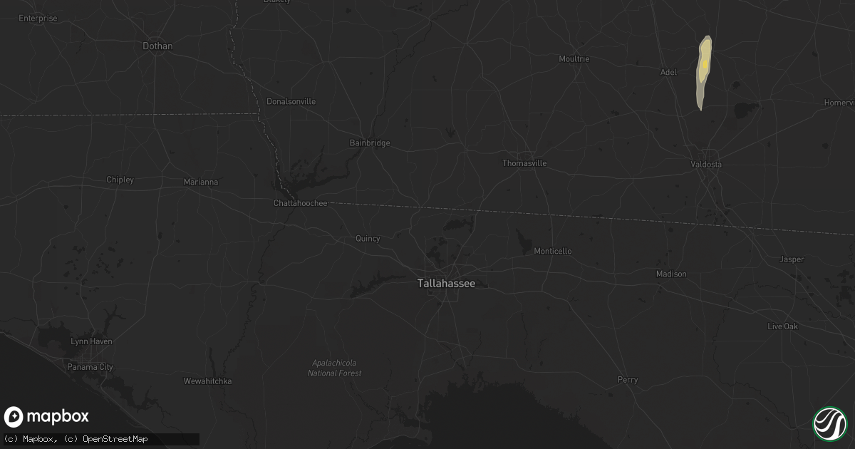Hail map in Folkston, GA on September 20, 2011