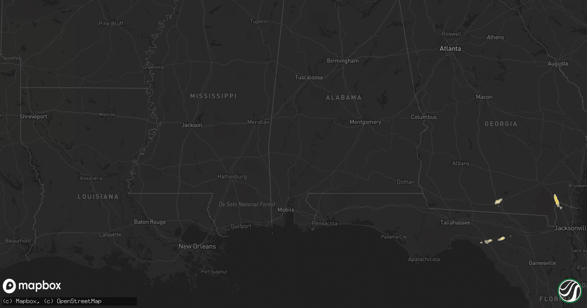 Hail map in Arkansas on September 20, 2012