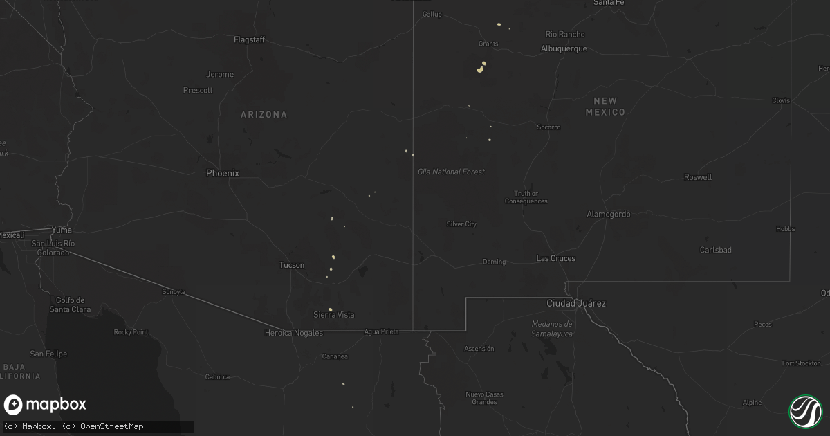 Hail map on September 20, 2013