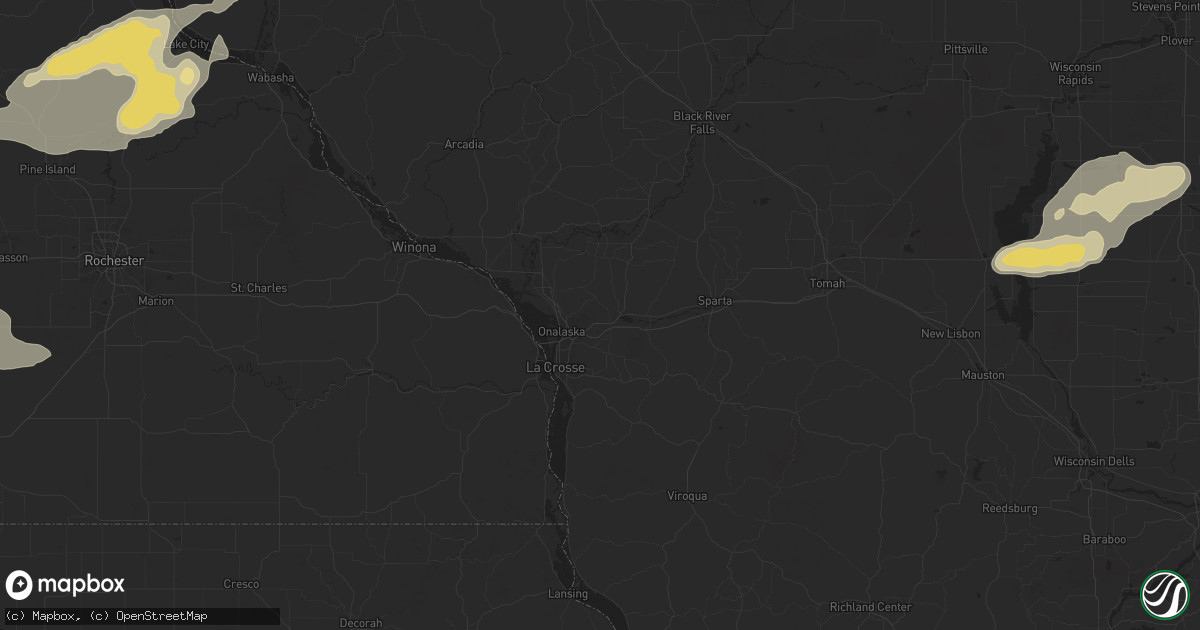 Hail map in Saint Paul, MN on September 20, 2016