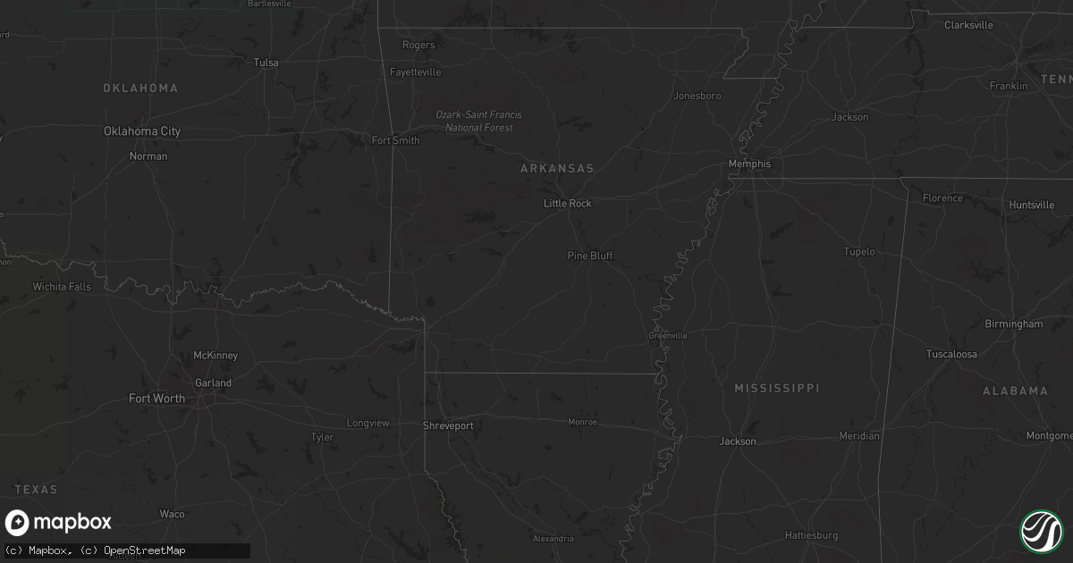 Hail map on September 20, 2016