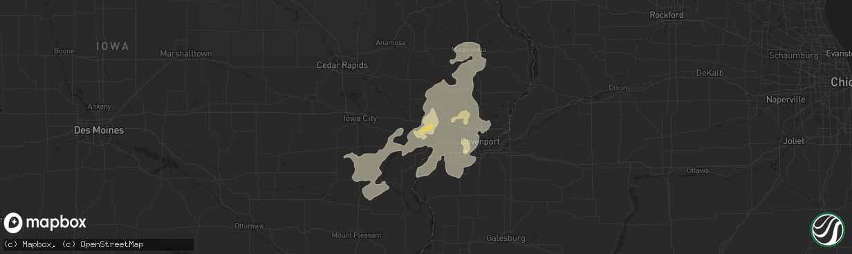 Hail map in Wilton, IA on September 20, 2017