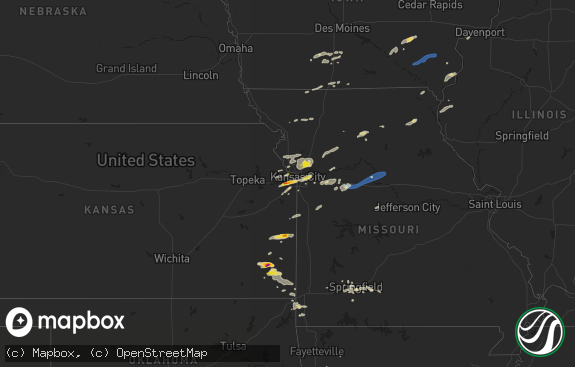 Hail map preview on 09-20-2021