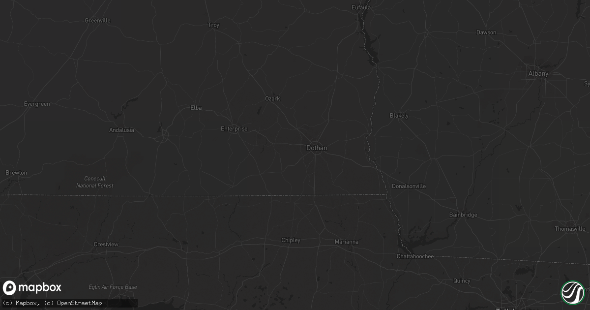 Hail map in Dunedin, FL on September 20, 2023