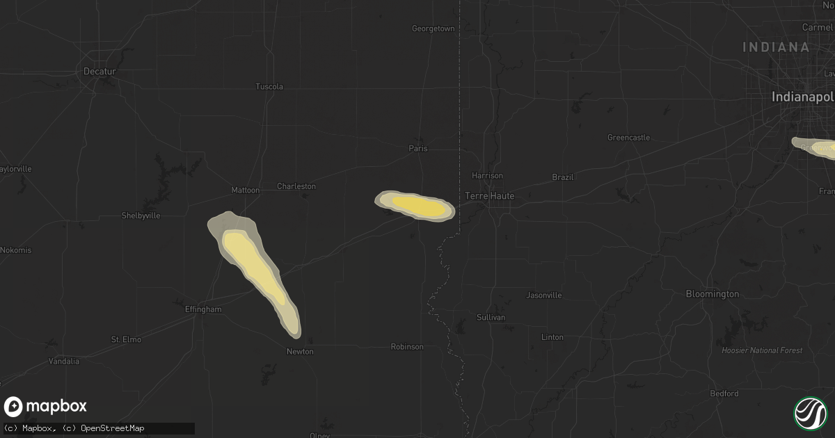 Hail map in Marshall, IL on September 20, 2024