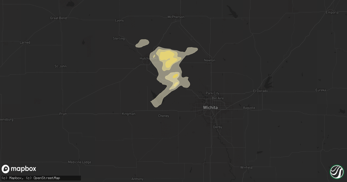 Hail map in Mount Hope, KS on September 20, 2024