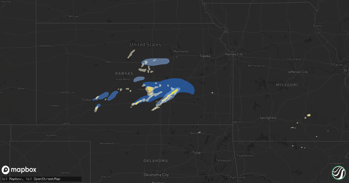 Hail map on September 20, 2024
