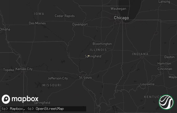 Hail map preview on 09-20-2025