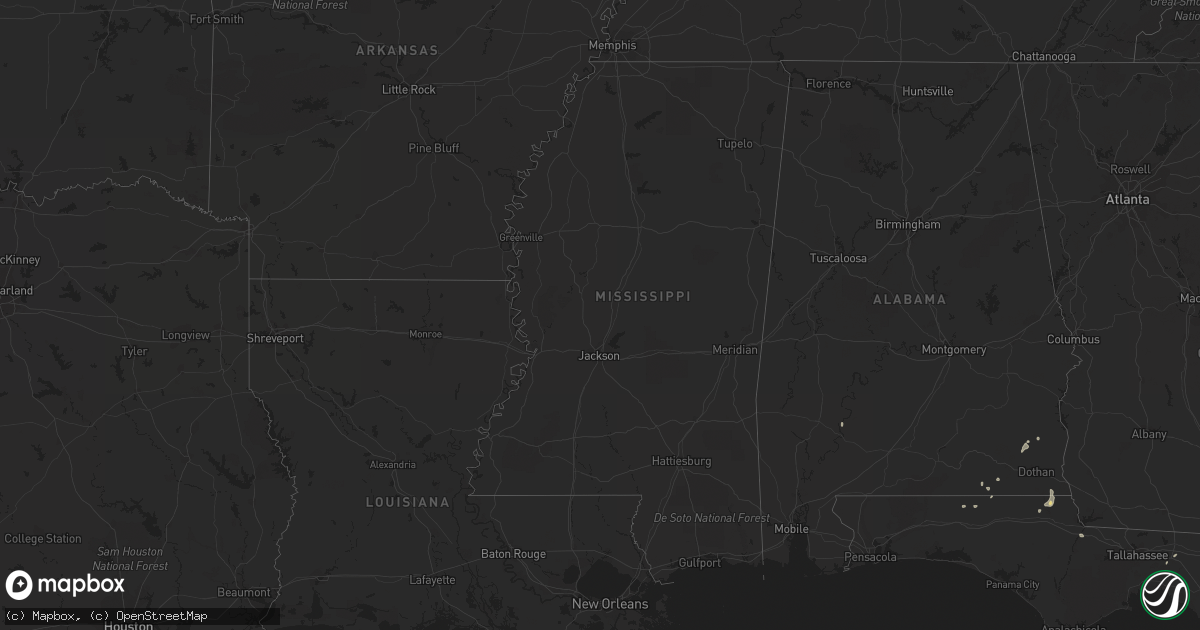 Hail map in Florida on September 21, 2011