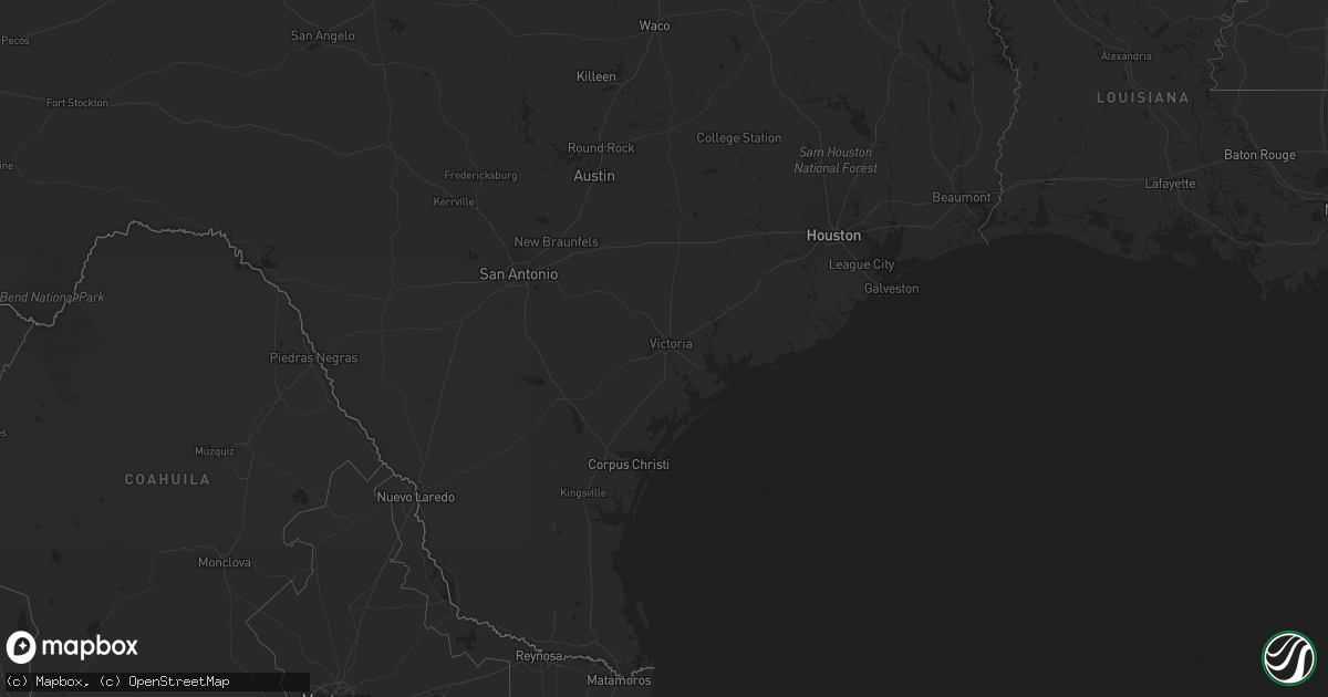 Hail map on September 21, 2015