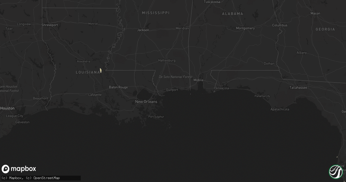 Hail map in Arkansas on September 21, 2018