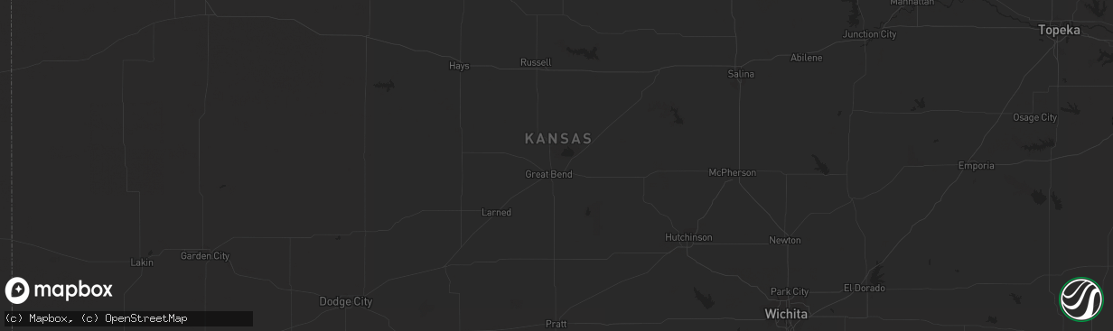 Hail map in Neligh, NE on September 21, 2023