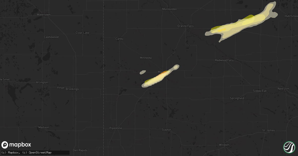 Hail map in Lynd, MN on September 21, 2024