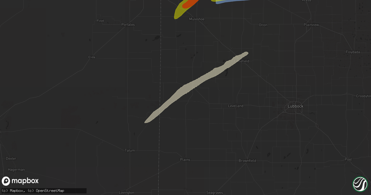Hail map in Morton, TX on September 21, 2024