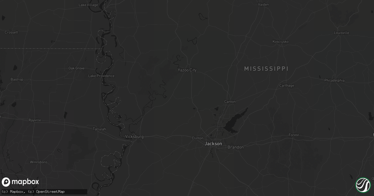 Hail map in Bentonia, MS on September 21, 2026