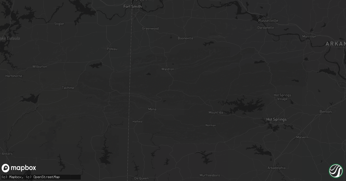 Hail map in Boles, AR on September 21, 2026