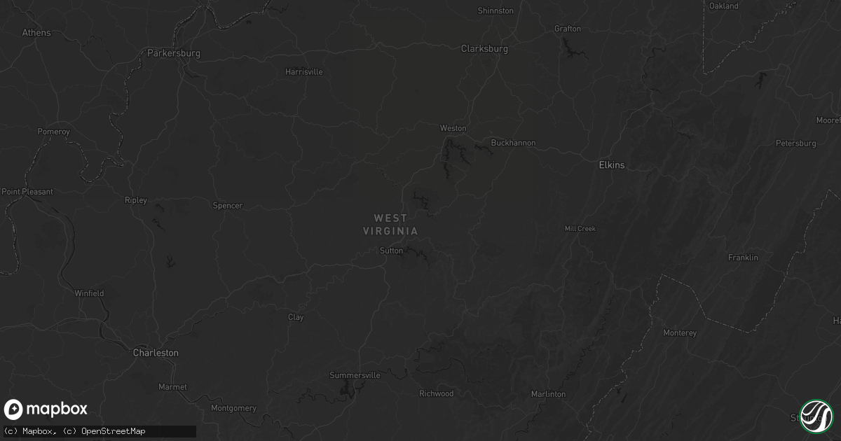 Hail map in Heaters, WV on September 21, 2026