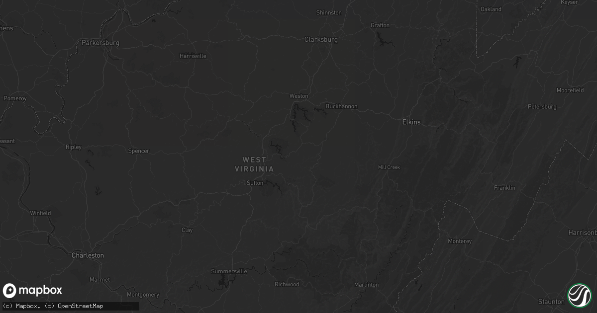 Hail map in Ireland, WV on September 21, 2026