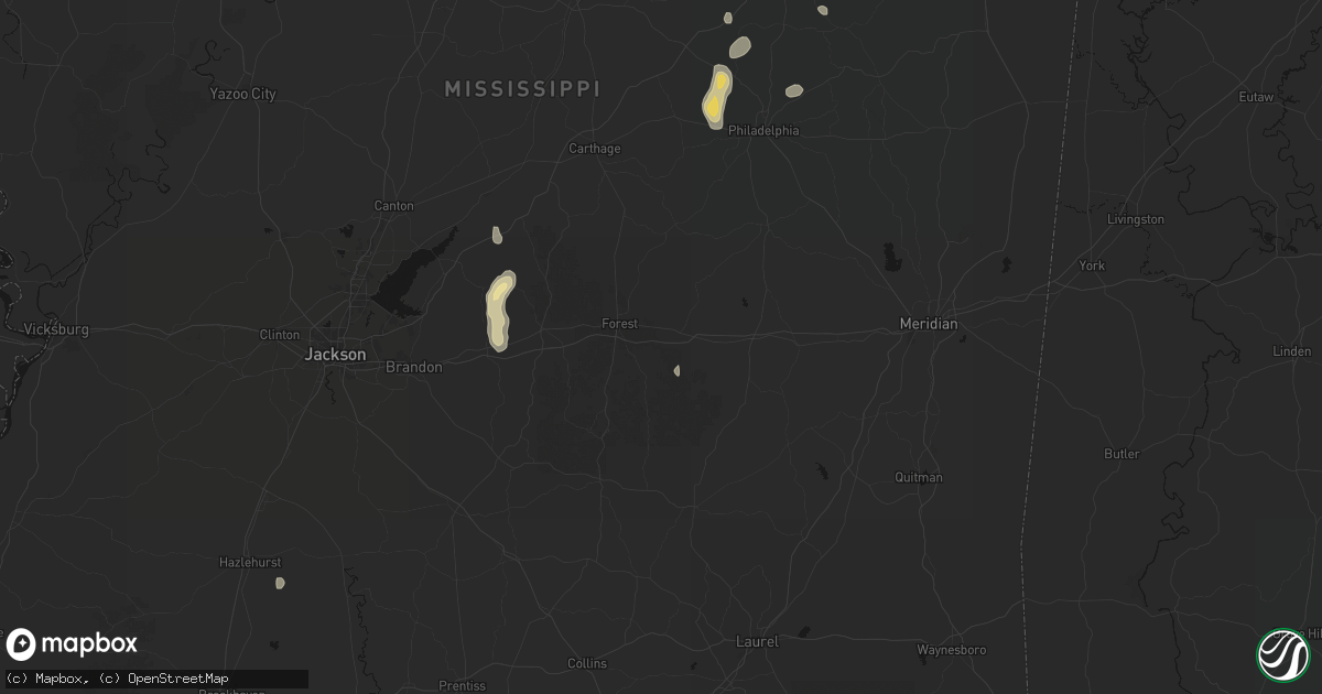 Hail map in Lake, MS on September 21, 2026