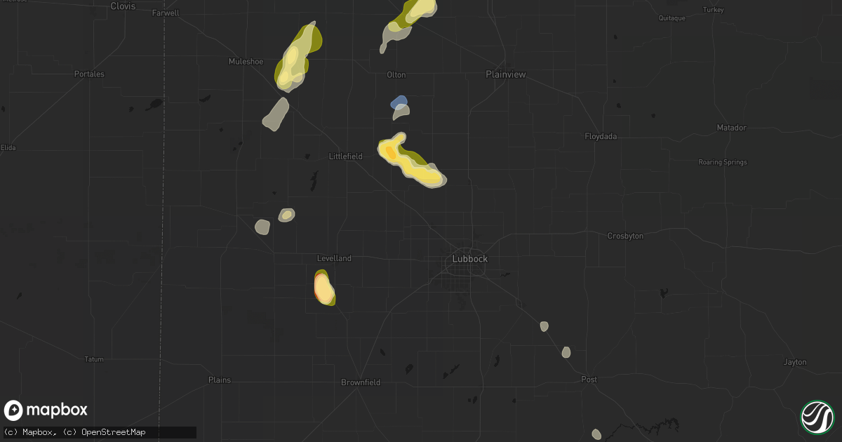 Hail map in Shallowater, TX on September 21, 2026