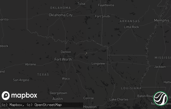 Hail map preview on 09-21-2026