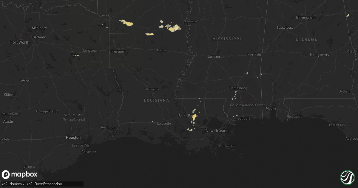 Hail map in Georgia on September 22, 2011