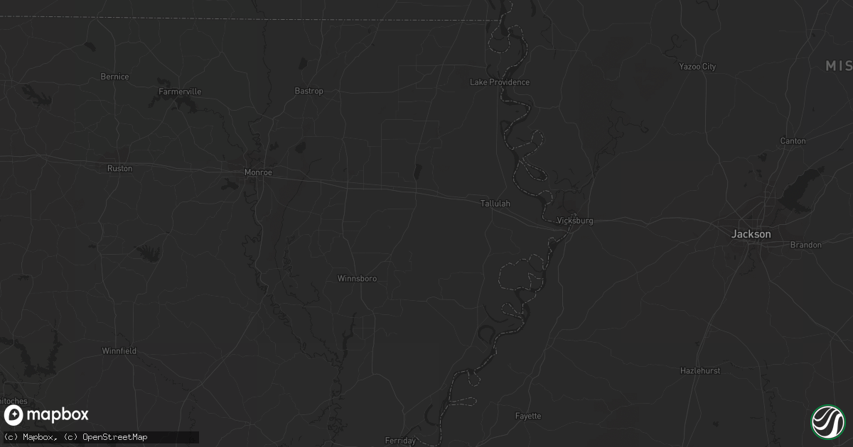 Hail map in Walker, LA on September 22, 2011