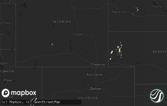 Hail map preview on 09-22-2013