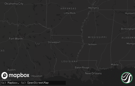 Hail map preview on 09-22-2014