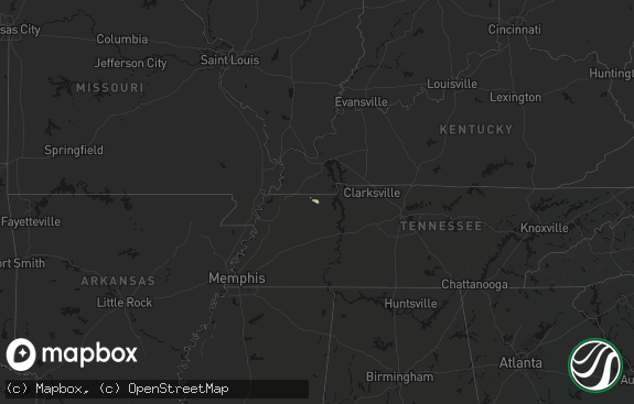Hail map preview on 09-22-2026