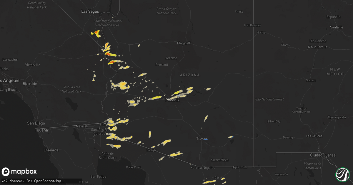 Hail map on September 23, 2019
