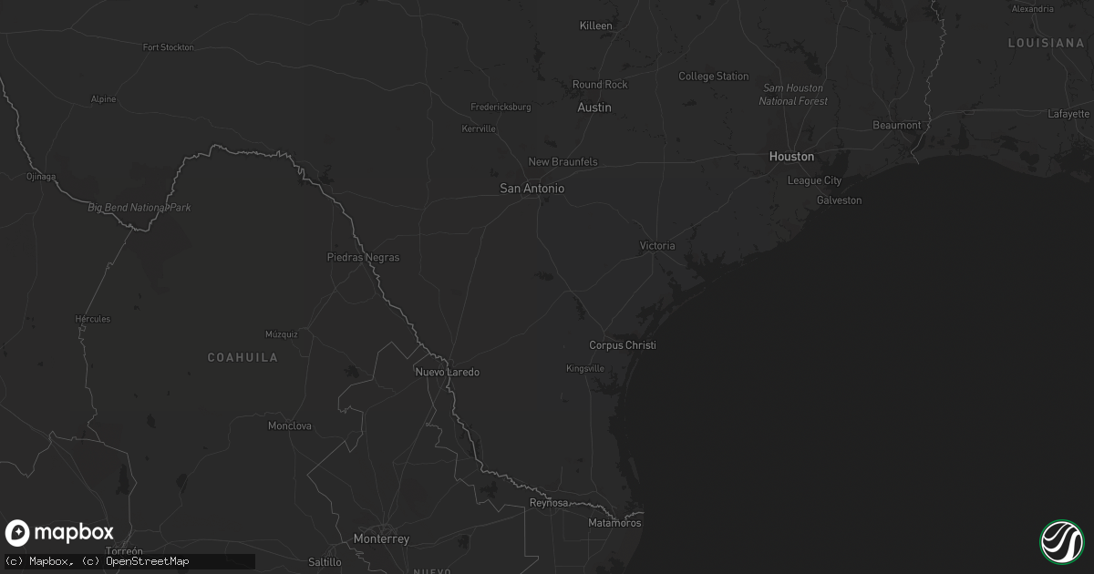 Hail map on September 23, 2022