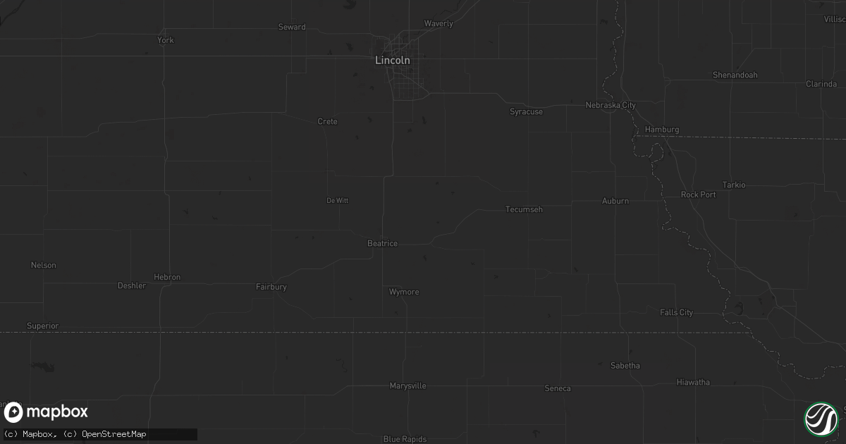 Hail map in Edgerton, KS on September 23, 2023