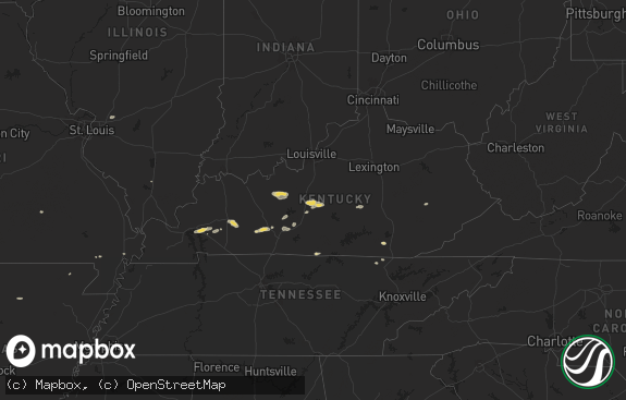 Hail map preview on 09-23-2024