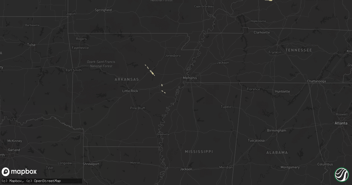 Hail map in Indiana on September 24, 2012