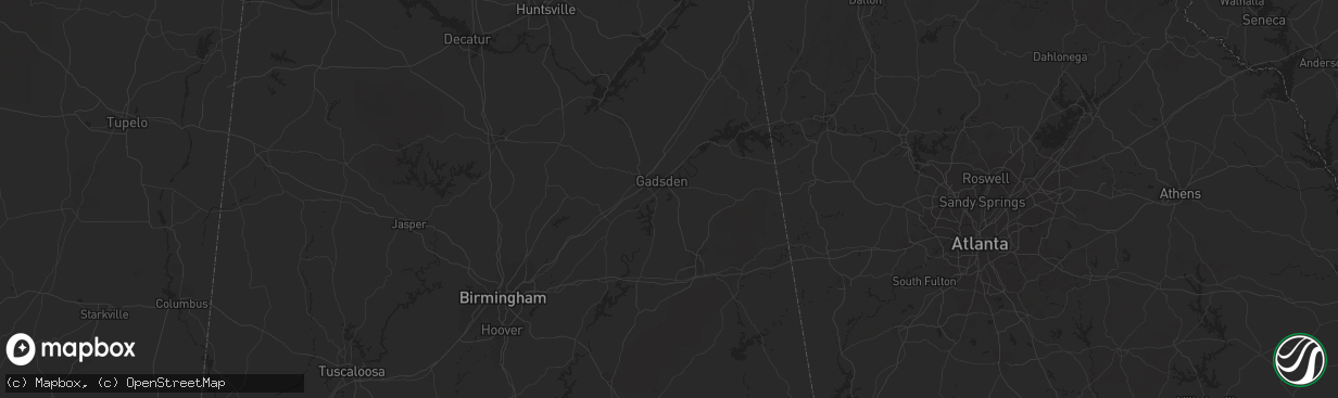Hail map in Wing, AL on September 24, 2013