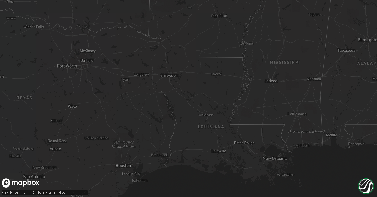 Hail map on September 24, 2015