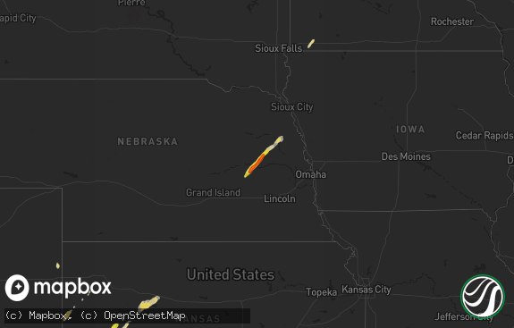 Hail map preview on 09-24-2017