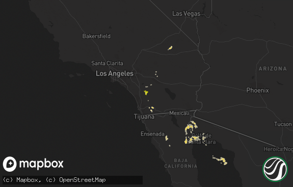 Hail map preview on 09-24-2021