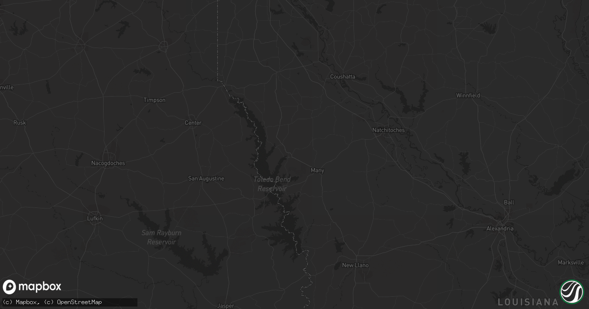 Hail map in Blooming Grove, TX on September 24, 2023