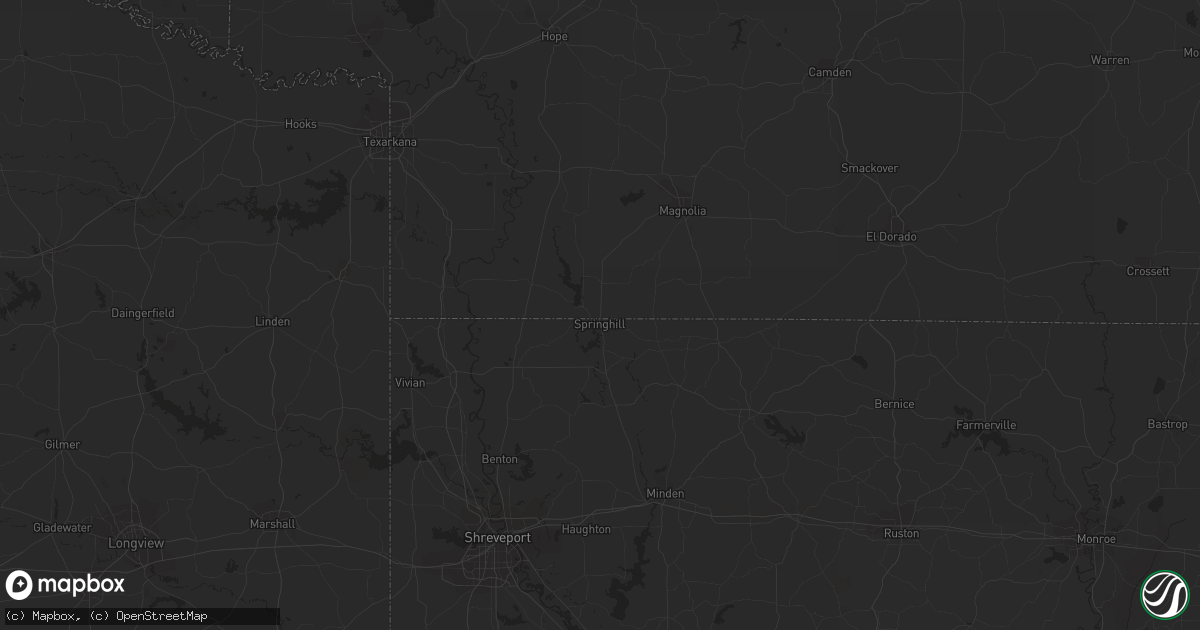 Hail map in Ladonia, TX on September 24, 2023