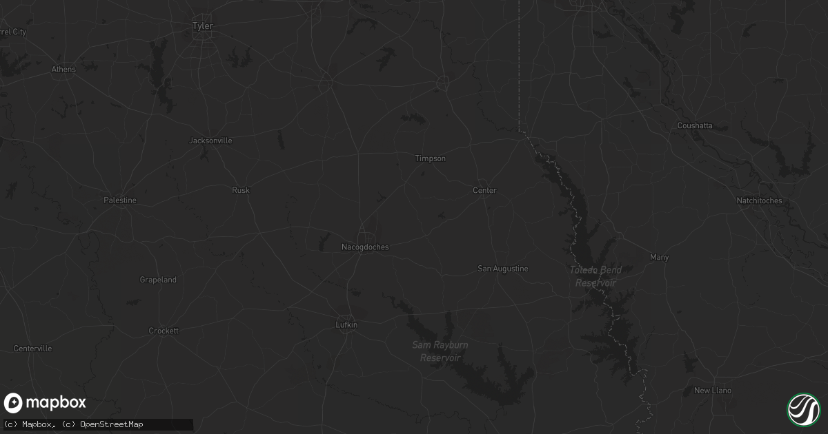 Hail map in Plain Dealing, LA on September 24, 2023