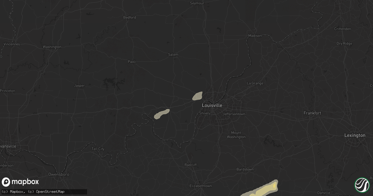 Hail map in Georgetown, IN on September 24, 2024