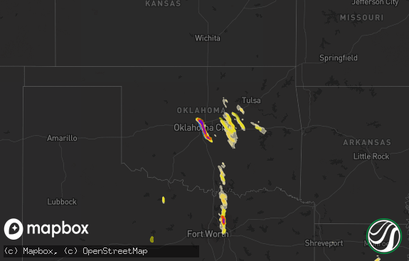 Hail map preview on 09-24-2024