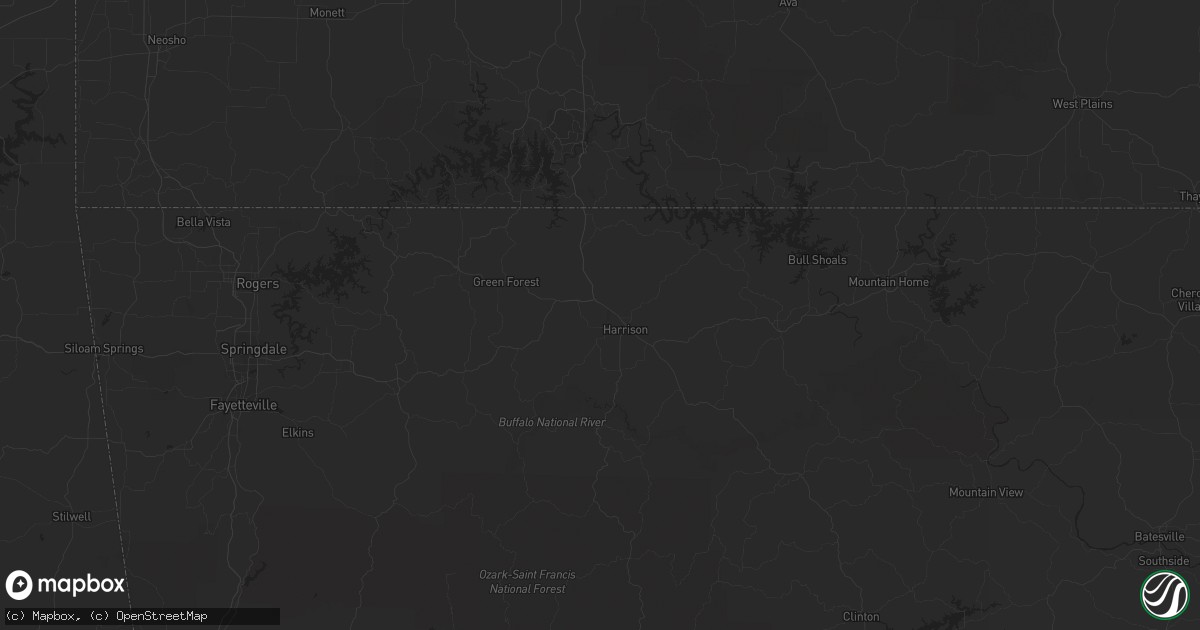 Hail map in Saint Louis, MO on September 25, 2012