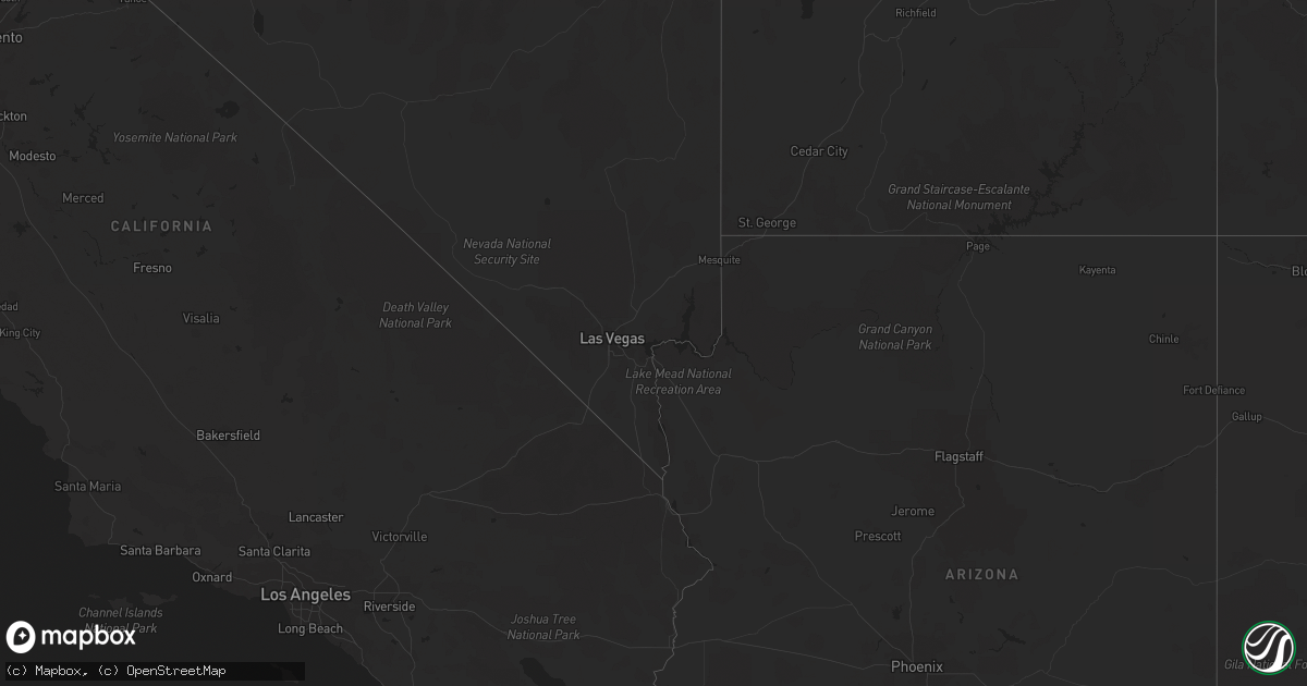 Hail map in California on September 25, 2014